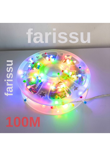 100 Metre Rgb Peri LED Işık – Fişli Dış Mekan Dekoratif Şerit Yılbaşı Aydınlatması fırsatları
