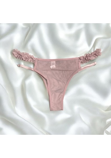 Fırfırlı Destekli ve Dolgulu Sütyen Takımı modelleri