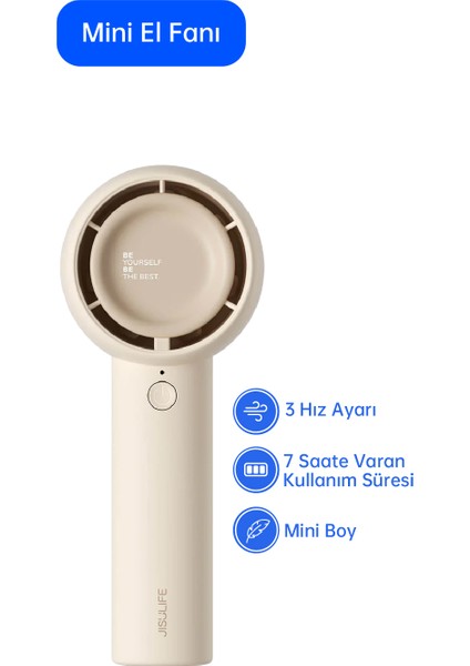 Handheld Fan Life5 El Fanı