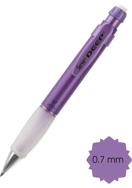 Deep Versatil Kalem Metallic Purple Mor 0.7 mm 3045