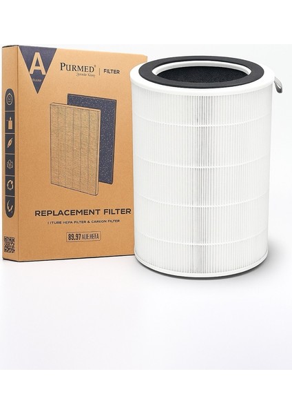 Tcl Breeva A2 Uyumlu Hepa + Karbon Filtre