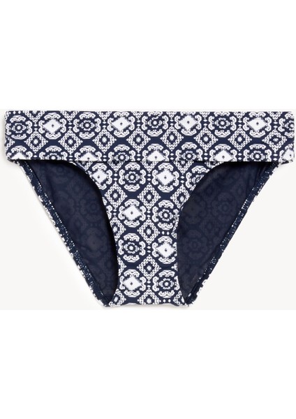 Regular Fit Desenli Bikini Altı