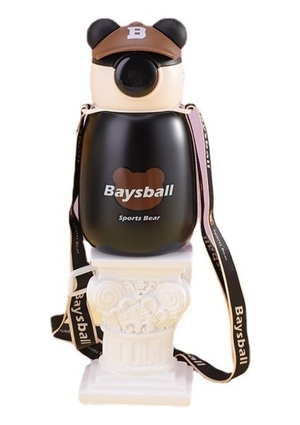 Yu Akıllı Çocuk Termos Bardak 304 Paslanmaz Çelik Su Pipetli Bardak Açık Taşınabilir Öğrenci Termos Bardak (Yurt Dışından)