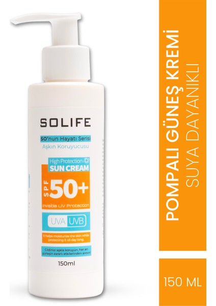 Aşkın Koruyucusu 50+ Spf Güneş Kremi