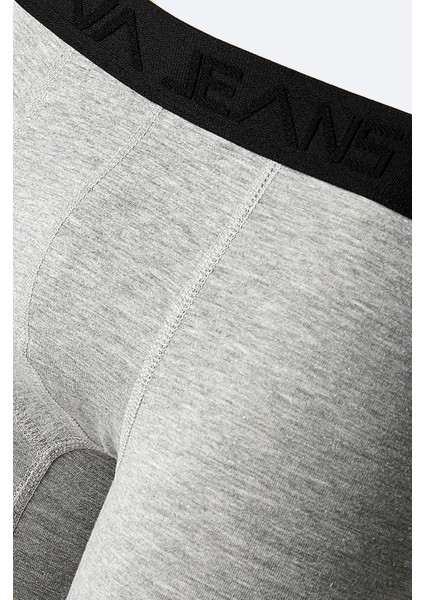 Avva Erkek Gri Pamuklu Esnek Düz Comfort Fit Boxer B009505 modelleri