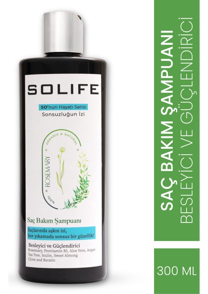 Sonsuzluğun İzi Biberiye Şampuanı