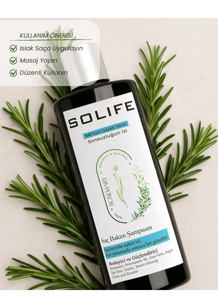 Sonsuzluğun İzi Biberiye Şampuanı modelleri