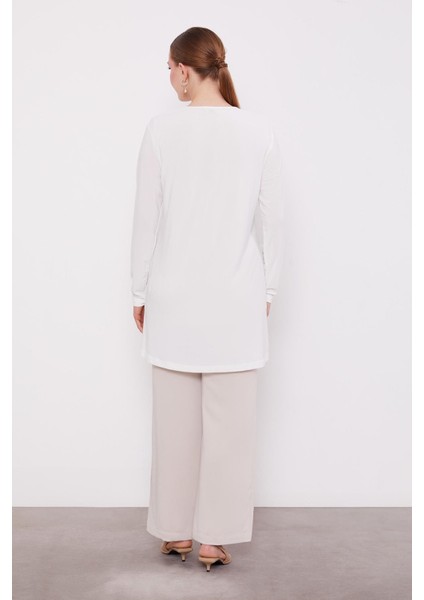 Ekru Uzun Kollu Sandy Içlik indirimleri