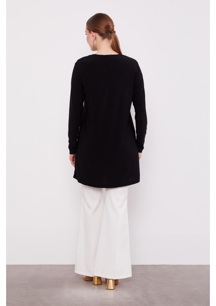 Siyah Uzun Kollu Sandy Içlik indirimleri