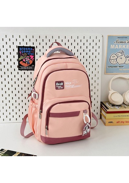 Büyük Kapasiteli Sırt Çantası Yeni Stil Şık Çok Yönlü Sırt Çantası Sırt Çantası Üniversite Öğrencisi Okul Çantası (Yurt Dışından) indirimleri