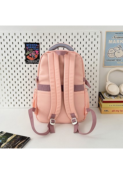 Büyük Kapasiteli Sırt Çantası Yeni Stil Şık Çok Yönlü Sırt Çantası Sırt Çantası Üniversite Öğrencisi Okul Çantası (Yurt Dışından) modelleri