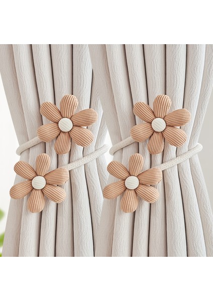 Sevimli Çiçek Perde Tiebacks Depolama Toka Fixer (Yurt Dışından)
