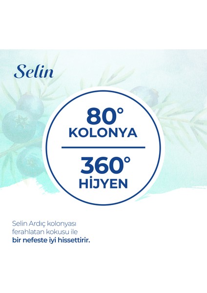 Parfümlü Kolonya Ardıç 400 ml 4 Lü Set indirimleri