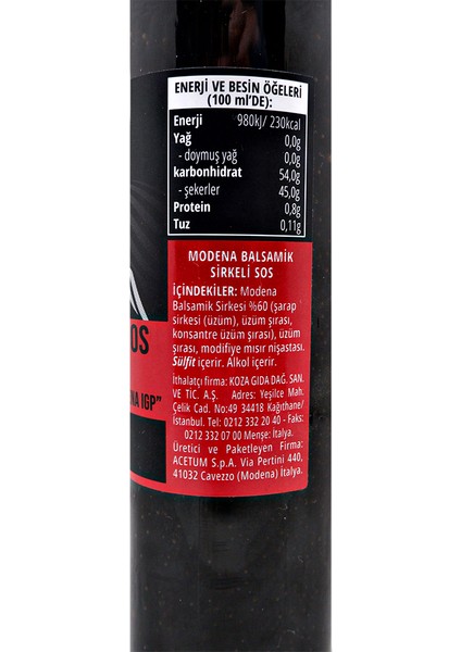 Blaze (Balsamik Glaze Sosu) 380ML/448GR modelleri