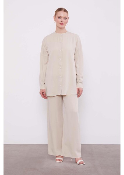 Taş Dantel Detaylı Üçlü Tunik Takım fırsatları