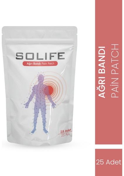 Transdermal Patch Acı Azaltma Bandı 25 Adet