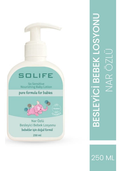 Nar Özlü Besleyici Bebek Losyonu 250 ml