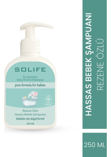 Rezene Özlü Hassas Bebek Şampuanı 250 ml