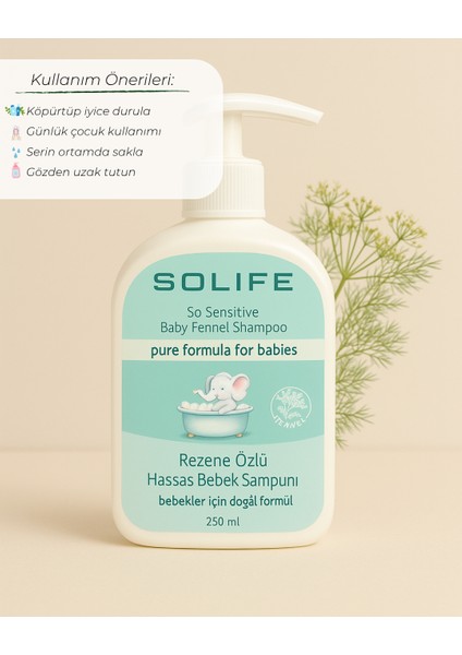 Rezene Özlü Hassas Bebek Şampuanı 250 ml fiyatları