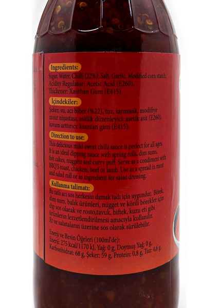 Tatlı Biber Sosu 920 gr modelleri