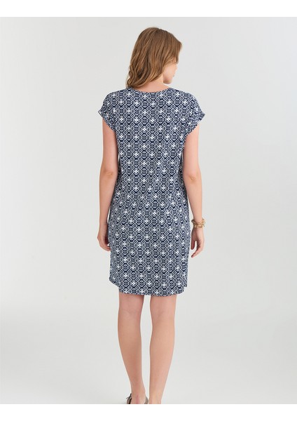 Kısa Kollu Midi Örme Plaj Elbisesi modelleri