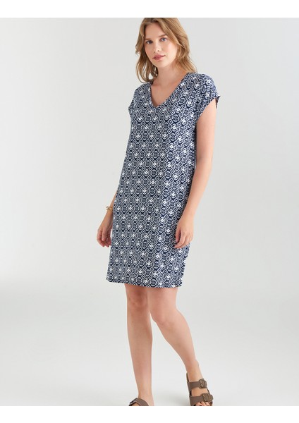 Kısa Kollu Midi Örme Plaj Elbisesi indirimleri