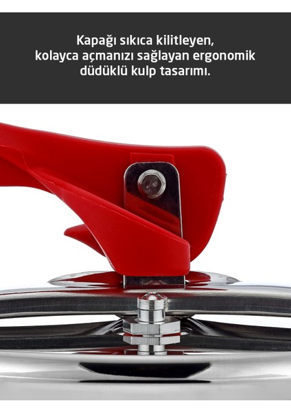 Esila 5,0 lt Düz Düdüklü Tencere (Ø20) modelleri