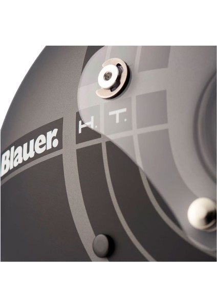 Blauer 80S 06 Kapalı Retro Motosiklet Kaskı Titanyum Mat Siyah fırsatları