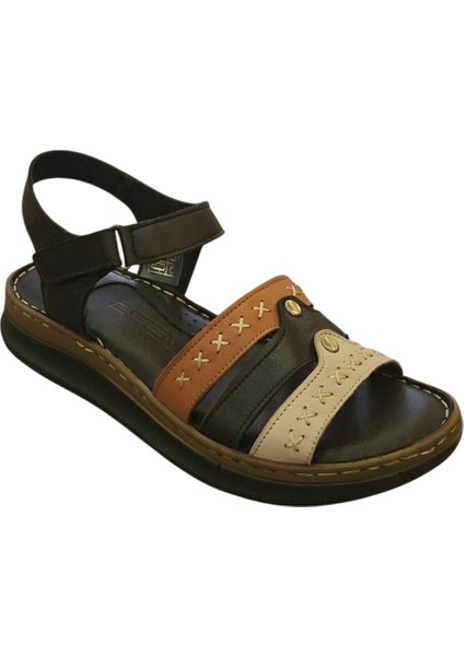 1703 Hakiki Deri Kadın Sandalet