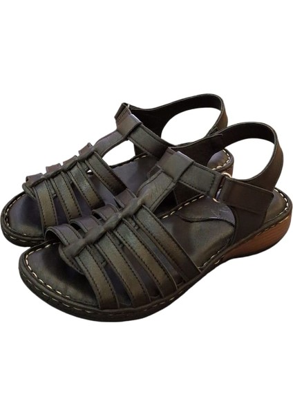 014 Hakiki Deri Kadın Sandalet fiyatları
