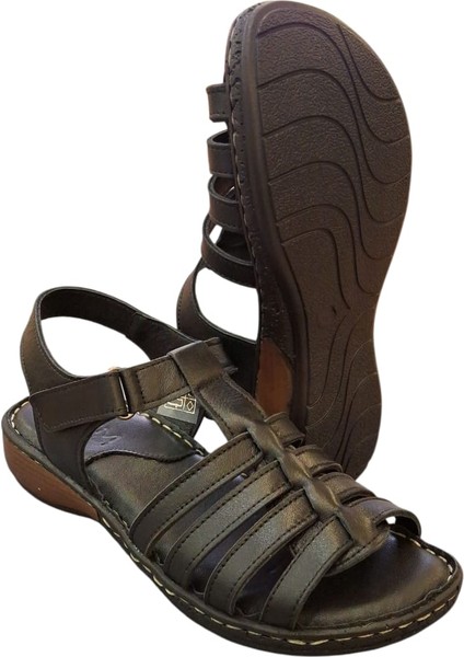 014 Hakiki Deri Kadın Sandalet indirimleri