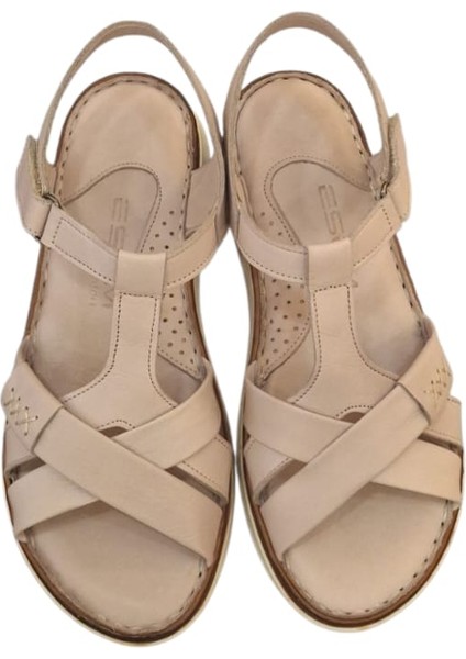 1723 Hakiki Deri Kadın Sandalet modelleri