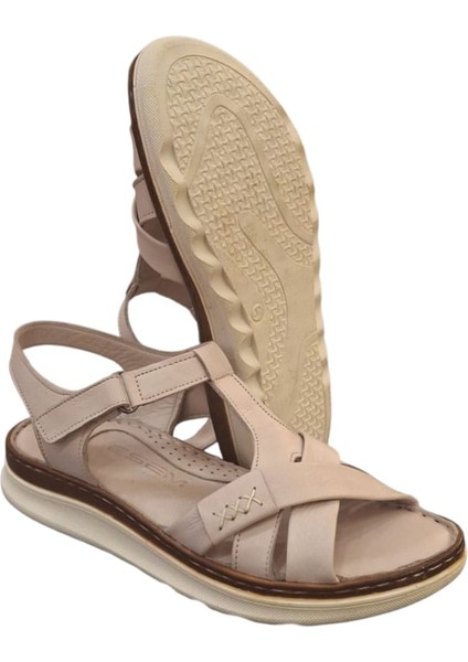 1723 Hakiki Deri Kadın Sandalet fırsatları