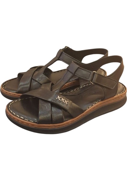 1723 Hakiki Deri Kadın Sandalet fiyatları