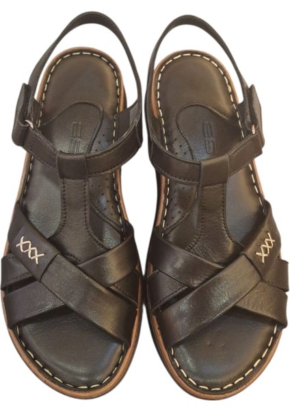 1723 Hakiki Deri Kadın Sandalet indirimleri