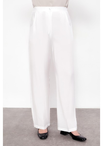 Beyaz File Cep Detaylı Üçlü Tunik Takım indirimleri