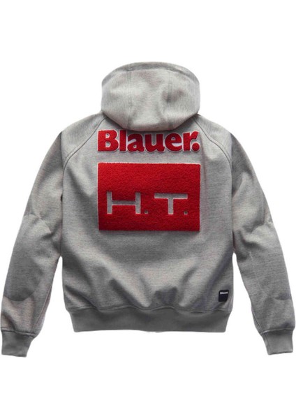 Blauer Easy Men Open Hoody Korumalı Motosiklet Montu Gri Kırmızı fiyatları