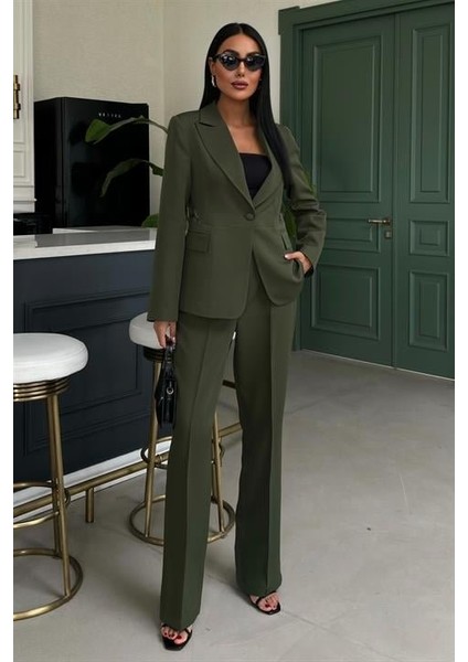 Sırt Dantel Detay Premium Takım Elbise 10031 fiyatları