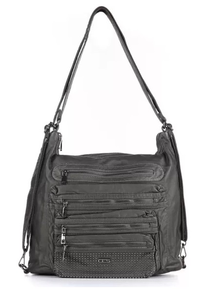 CCS 16513 Lüks Gösterişli Siyah Renk Kol Çantası