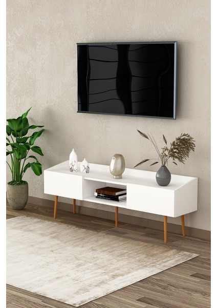 %100 Mdflam Tv Ünitesi Tv Sehpası T-28