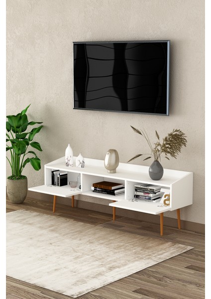 %100 Mdflam Tv Ünitesi Tv Sehpası T-28 fiyatları