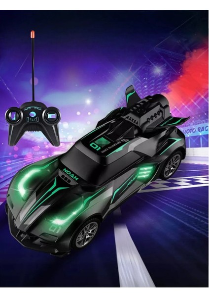 Uzaktan Kumandalı Şarjlı Duman Atan Oyuncak Araba, Duman Çıkaran Araba Full Fonksiyon Şarjı Araba