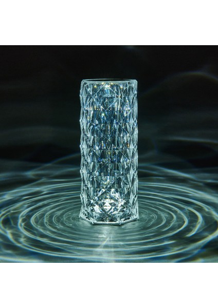 Chiesa KRD-6945 LED Dokunmatik Lamba - Şeffaf