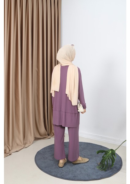 Tuniği Piliseli Pantolonlu Takım indirimleri