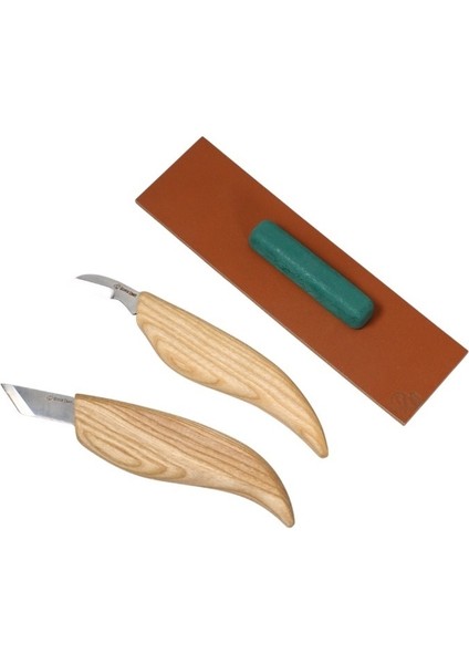 Beavercraft S04 Geometrik Ahşap Oyma Bıçağı Seti, 4 Parça fiyatları