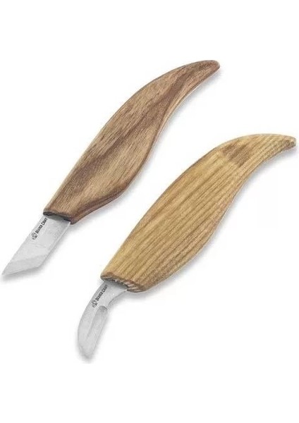 Beavercraft S04 Geometrik Ahşap Oyma Bıçağı Seti, 4 Parça indirimleri