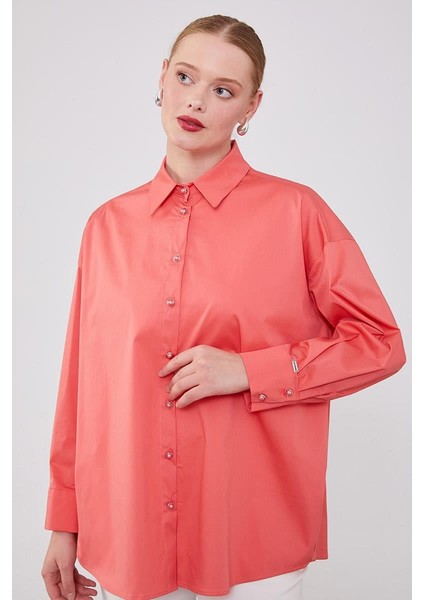 Mercan Düğme Detaylı Gömlek fiyatları
