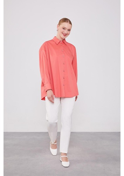 Mercan Düğme Detaylı Gömlek modelleri