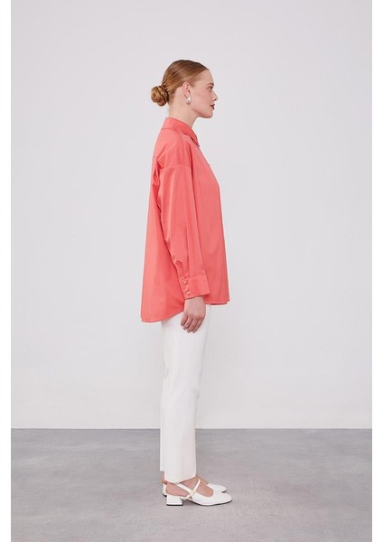 Mercan Düğme Detaylı Gömlek fırsatları