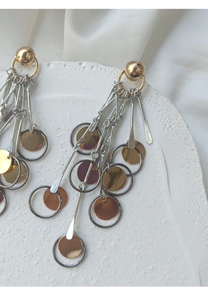 Gold Pullu Silver Küpe fiyatları